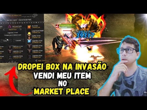 Como Farmar na Invasão e Vender No MarketPlace Lucrando - LendaryosMU