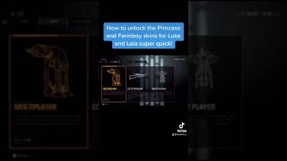 How to unlock the Princess and Farmboy skins in Battlefront 2