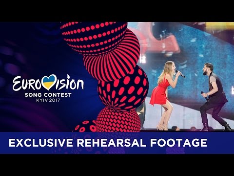 Ilinca ft. Alex Florea - Yodel It! (Romania) EXCLUSIVE Rehearsal footage
