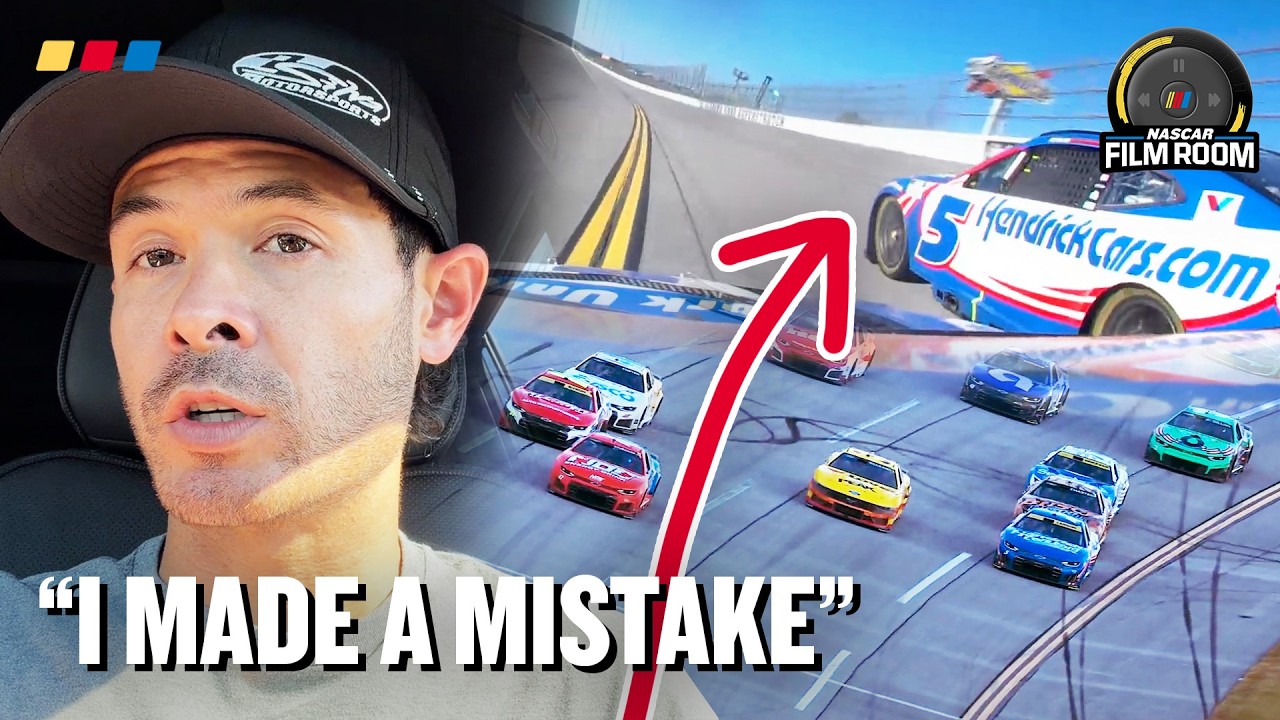 Larson's Epic Final Lap Breakdown at Talladega