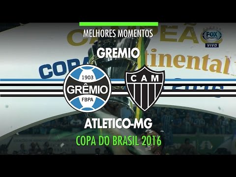 Highlights - Grêmio 1 vs 1 Atlético-MG - Copa do Brasil - 12/07/2016 - Fox Sports Brazil