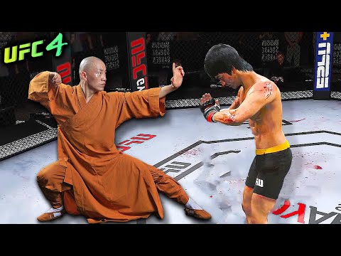 UFC4 | Yuan Shi Xing Wu (Shaolin Master) vs. Bruce Lee - EA sports UFC 4