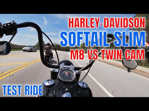 Harley-Davidson Softail Slim (M8 vs Twin Cam 103)