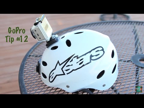 GoPro Curved Adhesive Mount On Pro-Tec Helmet - GoPro Tip #12 | MicBergsma