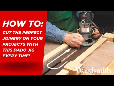 How to Cut Perfect Dadoes with a Router | Shop-Made Dado Jig