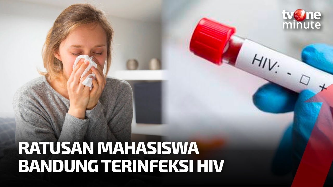 Geger! Ratusan Mahasiswa Bandung Positif HIV AIDS, Apa Saja Gejalanya | tvOne Minute