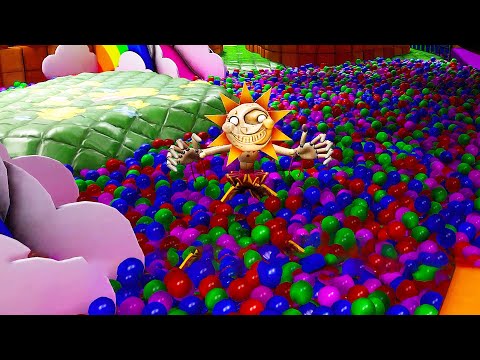 How Sun Jumpscares Gregory in Daycare 3rd Person View - FNAF Security Breach