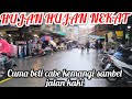 nekat hujan hujan ke pasar