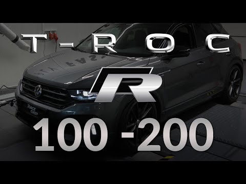 VW T-Roc R - Acceleration 100 – 200 km/h RaceChip vs. Stock