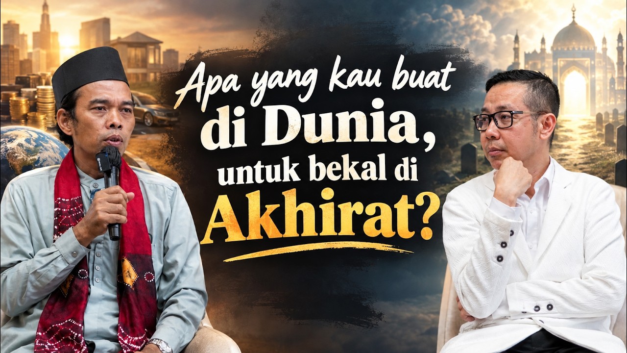 Apa yang Kau Buat di Dunia, Untuk Bekal di Akhirat?? | Ustadz Abdul Somad