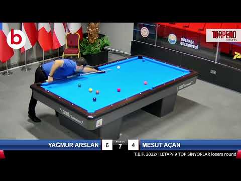 YAĞMUR ARSLAN & MESUT AÇAN Bilardo Maçı - 