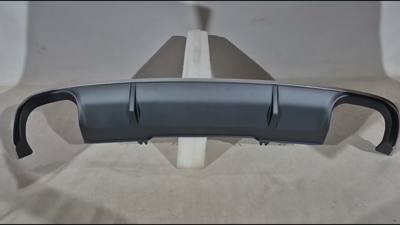 Audi A4 B9 2015-2024 гг. Диффузор заднего бампера DPT (2016-2019) Video 1