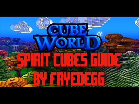 Cube World Spirit Cubes!  What they are and how to use them!