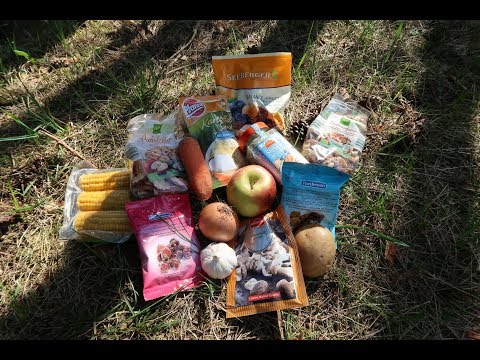 Produktinfos für die Outdoorküche 3 - Obst, Gemüse + Nüsse