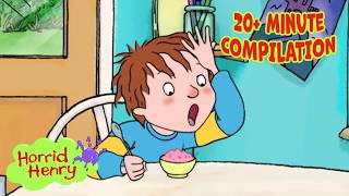 STAMP THIEF! Peter's Missing Stamps | Horrid Henry | Season 2 - Clip Compilation | 20+ MINS
