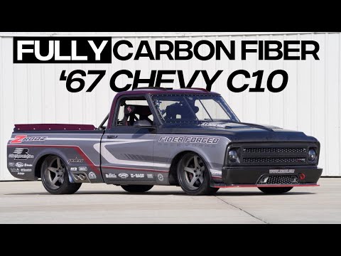 850HP All Carbon Fiber Monocoque Chevy C10 Race Truck with Sequential Transmission