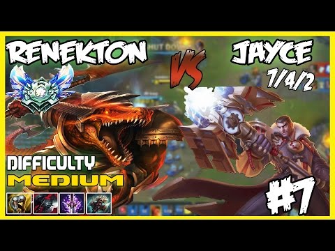 Twitch Gameplays #7 Renekton vs vs Jayce 7/4/2 [Diamond 4]