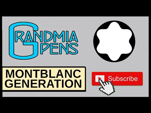 MONTBLANC GENERATION FOUNTAIN PEN