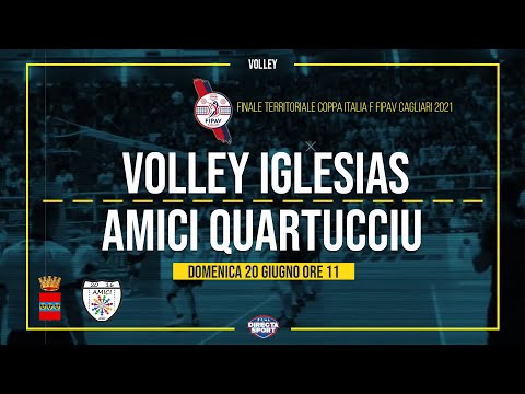 Volley - Finale Territ.le Coppa Italia Div. F FIPAV Cagliari - Volley Iglesias - Amici Volley (2-3)