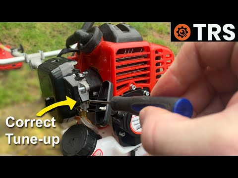 Using Single Tuning Screw Adjustment Weed Eater & Strimmer Carburetor  (by Craig Kirkman)