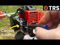 Using Single Tuning Screw Adjustment Weed Eater Strimmer Carburetor By Craig Kirkman
