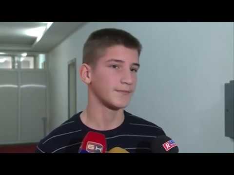 Doboj- Prijem za mladog tenisera Andreja Nedića 26 1 2018