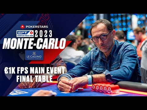 EPT Monte-Carlo: FPS Main Event FINAL TABLE ♠️ PokerStars