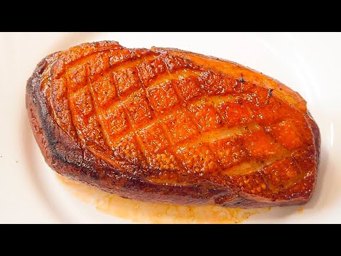 Magret de pato con manzanas asadas, aprende a cocinarla correctamente