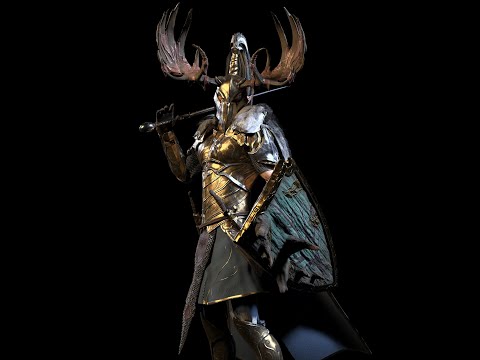 Malekith stand, high elf stab, wood elf roll attack animation