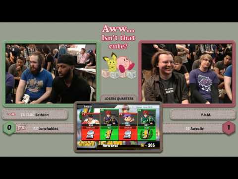 AITC - Sethlon + Lunchables vs Awestin + Y.b.M. - Losers Smash 4