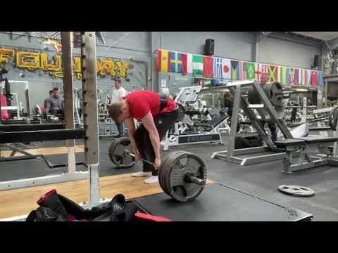 180kg Deadlift x15 Reps