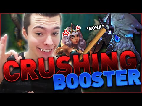 DESTROYING BOOSTER WITH QIYANA!!
