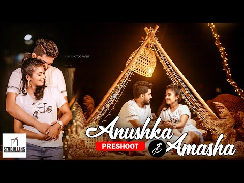 Anushka & Amasha💑 | Beach එකේ කරපු වැඩේ බලන්නකෝ | Pre Shoot | Studio LENS @Hasitha Irosh Kurera