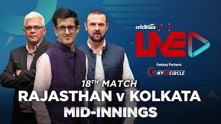 Cricbuzz Live: Match 18, Rajasthan v Kolkata, Mid-innings show