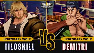 FF:CotW 🐺 TILOSKILL (Ken Masters) vs DEMITRI (Kenshiro)⭐Replay Match - FATAL FURY: CotW - 7/26