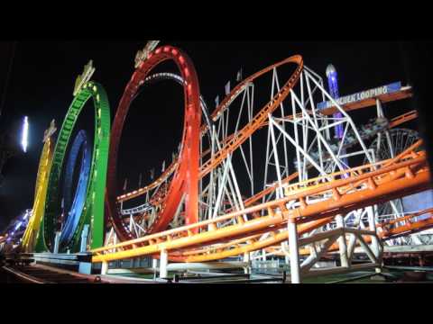 Munich Looping Roller Coaster (With 5 Train Operation) @ Hyde Park Winter Wonderland (5)