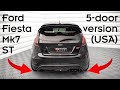 Video: Maxton Heckeinsatz Diffusor für Ford Fiesta ST MK7 5-Türer