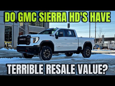 Used 2025 GMC Sierra 2500 AT4X Took Big Depreciation Hit! But Why???