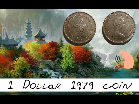 One Dollar 1979 Hong Kong  Old Original Coin/ detailed information and review