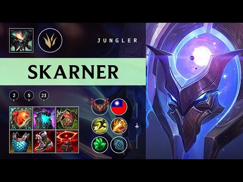 Skarner Jungle vs Lee Sin - TW Grandmaster Patch 25.22