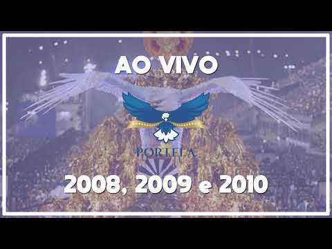 Portela 2008, 2009 e 2010 - Sambas gravados na rádio Fm O Dia - Áudio ao vivo