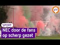 NEC door de fans op scherp gezet voor de derby tegen Vitesse