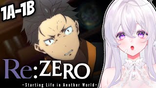 I'M TRAUMATIZED... | Re:Zero Ep 1A-1B Reaction