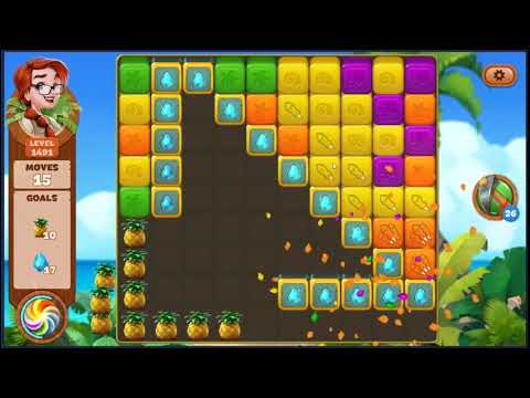 Lost Island Blast Adventure Level 1491 - NO BOOSTERS 🏝️ | SKILLGAMING ✔️