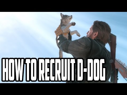 Metal Gear Solid 5 - How and Where To Find D-Dog - Most Adorable Buddy
