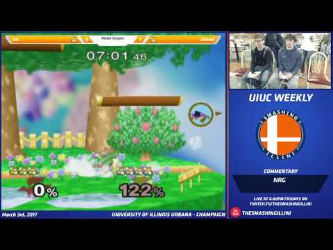 [Smashing Illini Weekly] SOC (Blue Fox) vs. Shinobi (Green Fox) SSBM Singles Game 2