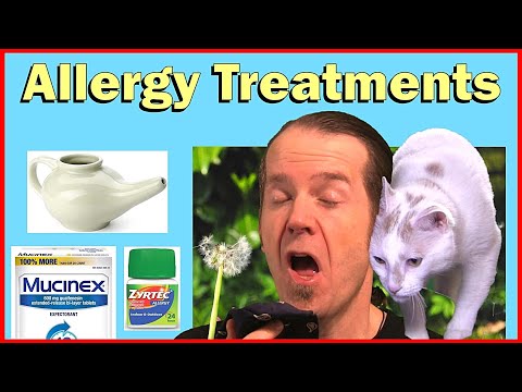 Allergy Treatments - skin testing, shots, antihistamines, nasal sprays, mucinex, neti pot and more!