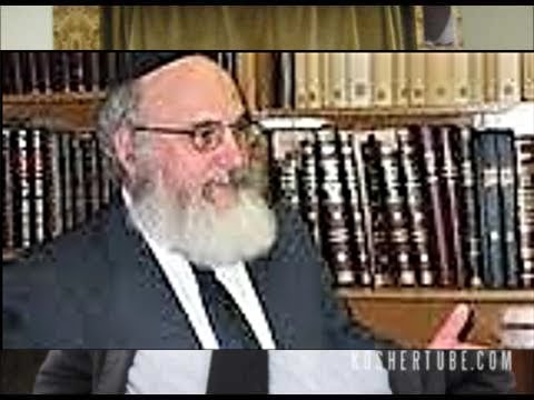 Rabbi Benjamin Hecht Examines Personal Autonomy from A Torah Perspective (2011 11 28