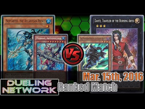 Mermail Atlanteans vs. Phantom Knights - Dueling Network Match (Ranked) 3/15/2016