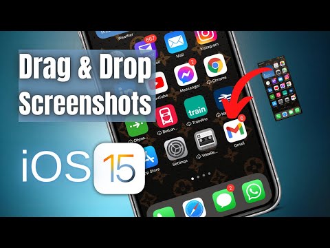 iOS 15: Cómo arrastrar y soltar capturas de pantalla